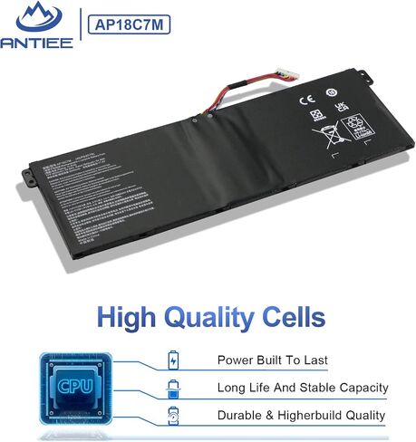 AP18E7M AP18E8M Battery for Acer Nitro 5 AN515-54 AN517-51 AN515-55 AN515-52 AN515-43 AN515-44 AN515-45 AN517-52, Nitro 7 AN715-51, Aspire 7 A715-74G,Predator Helios 300 PH315-52 PH315-53 PH317-53 in Saudi Arabia