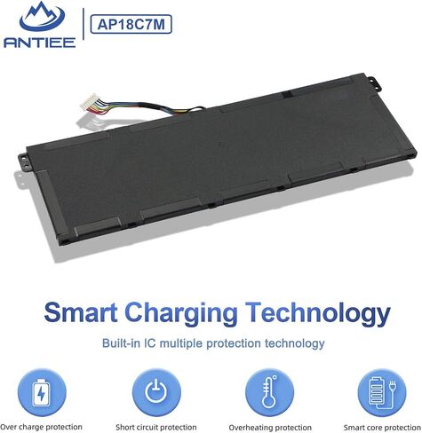 AP18E7M AP18E8M Battery for Acer Nitro 5 AN515-54 AN517-51 AN515-55 AN515-52 AN515-43 AN515-44 AN515-45 AN517-52, Nitro 7 AN715-51, Aspire 7 A715-74G,Predator Helios 300 PH315-52 PH315-53 PH317-53 in Saudi Arabia