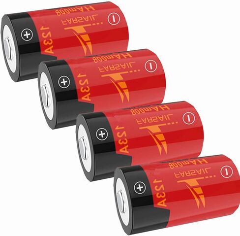 FARSAIL Arlo Batteries Rechargeable 123A, 8-Pack 800mAH 123A NiMH Batteries Rechargeable for Arlo VMC3030 VMK3200 VMS3130 3230C 3430 3530 Cameras, Flashlight in Saudi Arabia