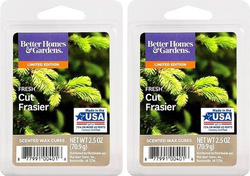 Better Homes and Gardens Scented Wax Cubes 2.5oz 2-Pack (Soft Cashmere Amber) in Saudi Arabia