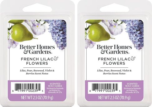 Better Homes and Gardens Scented Wax Cubes 2.5oz 2-Pack (Soft Cashmere Amber) in Saudi Arabia