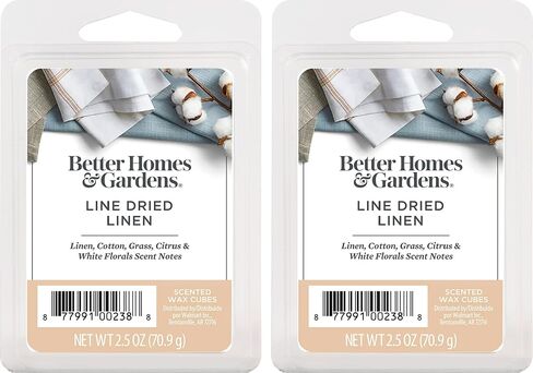 Better Homes and Gardens Scented Wax Cubes 2.5oz 2-Pack (Soft Cashmere Amber) in Saudi Arabia