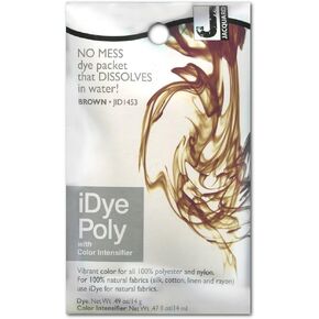 Jacquard iDye Poly Synthetic Fiber Fabric Dye Brown