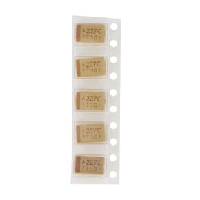 Fielect 10Pcs 470uF Tantalum Capacitor 470uF 6.3V SMD Tantalum Electrolytic Capacitor Patch/7343/D/470uF/6.3V Model