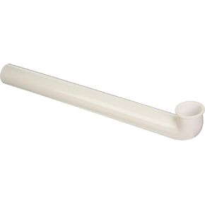 Eastman 35389, White Waste Arm with Slip-Joint Connection, 1-1/2 inch x 15 inch, 2" x 15