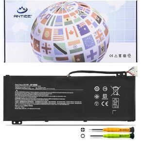 ANTIEE AP16M5J Laptop Battery for Acer Aspire 1 A114-31 A114-32 Aspire 3 A314-31 A314-32 A314-41 A315-21 A315-21G A315-22 A315-31 A315-32 A315-33 A315-41 A315-51 A315-53 A315-53G 2ICP4/80/104