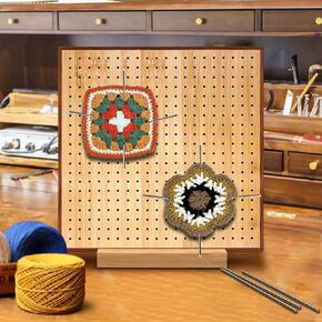 لوحة حظر كروشيه مع دبابيس وأوتاد، سجادات حظر لـ كروشيه، حياكة ودبابيس، هدية للأم والجدة. in Kuwait