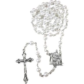 Trinity Church Supply Pieta Rosary, Religious Easter Gifts, 19 Inches