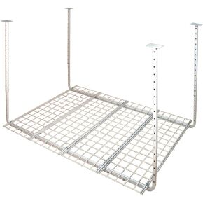 50175-10 60-Inch by 45-Inch Pro Ceiling Mount Shelf, White