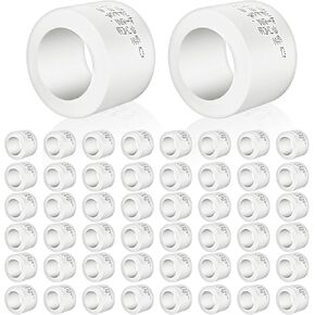 Boltigen 3/4" PEX-A Expansion Fittings, 50pcs Pex Expansion Rings/Sleeves, 3/4inch Pex A Tubing Expansion Fittings, F1960 PEX A Fitting for Residential Cold and Hot Water(3/4", 50pcs)