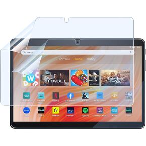 MoKo 3 Pack Sreen Protector Anti-Blue Light for All-New Fire HD 10 & Fire HD 10 Plus (13th/11th Generation - 2023/2021 Release) 10.1", Eye Protection for Fire HD 10 Screen Protector, Light Blue