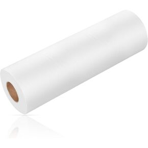 Zipcase Wash Away Water Soluble Embroidery Stabilizer Backing & Topping 9 “ x 50 Yd roll, Medium Weight - Cut into Variable Sizes for Machine Embroidery and Hand Sewing