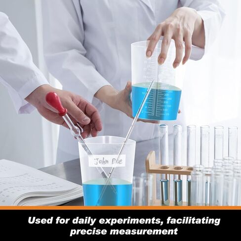 45 قطعة من حاوية إخراج البلاستيك المثلثة سعة 32 أونصة حاوية مثلثة متدرجة ثلاثية الجوانب من البلاستيك الشفاف للقياس والخلط - علامات واضحة بالأوقية والسم مكعب in Kuwait