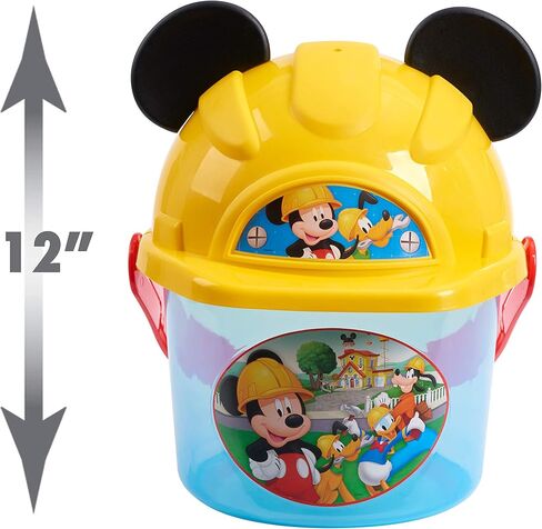 Disney Junior Mickey Mouse Handy Helper Tool Bucket Construction Role Play Set, 25-pieces in Saudi Arabia