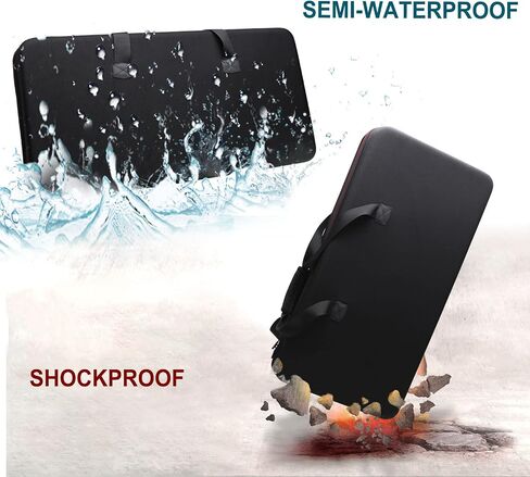 ال تي جيم حافظة صلبة من مادة ايفا لوحدة تحكم لوحة المفاتيح ميدي USB اليسيس V25 MKII - حقيبة تخزين واقية للسفر in Kuwait