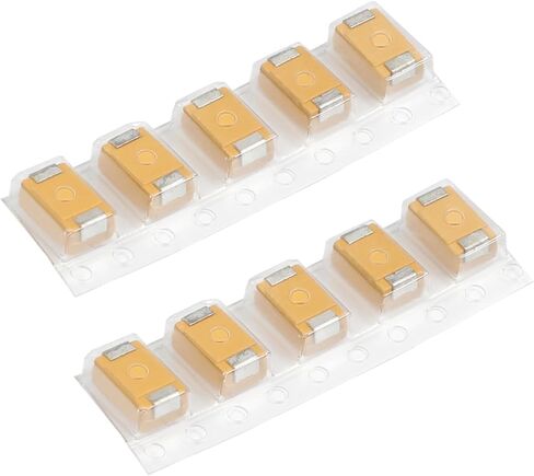 Fielect 10Pcs 470uF Tantalum Capacitor 470uF 6.3V SMD Tantalum Electrolytic Capacitor Patch/7343/D/470uF/6.3V Model in Saudi Arabia
