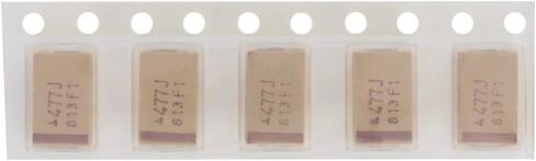 Fielect 10Pcs 470uF Tantalum Capacitor 470uF 6.3V SMD Tantalum Electrolytic Capacitor Patch/7343/D/470uF/6.3V Model in Saudi Arabia