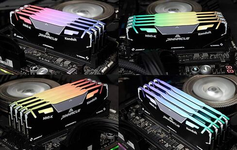 تايم تيك بيناكل كوندوي RGB 16GB KIT(2x8GB) DDR4 3200MHz PC4-25600 CL16-18-18-38 XMP2.0 كسر سرعة المعالج 1.35 فولت متوافق مع AMD وانتل كمبيوتر العاب الكمبيوتر المكتبي RAM - ابيض in Saudi Arabia