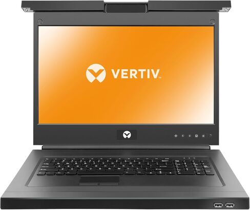 Vertiv Avocent LRA, Local Rack Access, 1U, Rack Mount Console, 8-Port KVM Console, 8 Cables (LRA185KMM8D-G01) in Kuwait