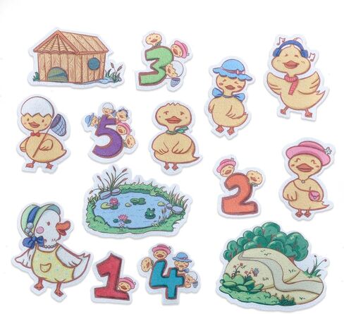 CHEFAN Felt Flannel Board Stories for Toddlers, The Three Little Pigs, Preschool Felt Activities, Flannel Graphic in Kuwait