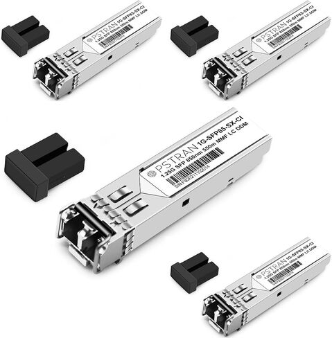 OPSTRAN 1000BASE-SX SFP Transceiver Module Compatible with Fortinet FN-TRAN-SX FG-TRAN-SX FR-TRAN-SX 850nm 550m DDM Duplex LC MMF 4 Pack in Kuwait