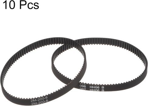 HARFINGTON 10pcs 2GT Timing Belt 210mm(0.7ft) Rubber 3D Printer Belt 1.5mm Pitch 6mm Width with Fiberglass Core for 3D Printer and Most Belt Driven Printers in Saudi Arabia