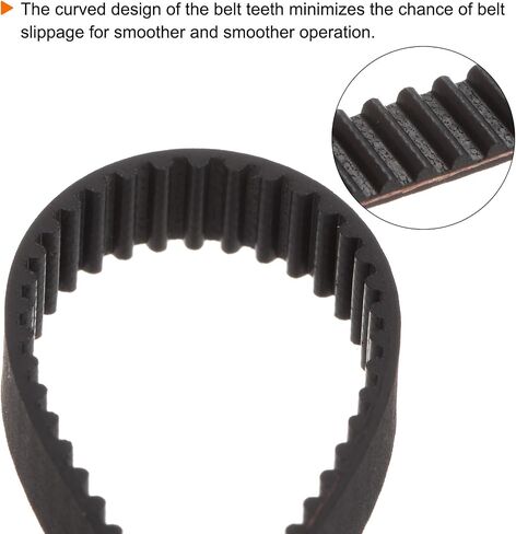 HARFINGTON 10pcs 2GT Timing Belt 210mm(0.7ft) Rubber 3D Printer Belt 1.5mm Pitch 6mm Width with Fiberglass Core for 3D Printer and Most Belt Driven Printers in Saudi Arabia