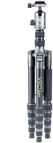 Vanguard VEO2GO265AB Aluminum Travel Tripod with Ball Head for Sony, Nikon, Canon, Fujifilm Mirrorless, Compact System Camera (CSC), DSLR in Kuwait