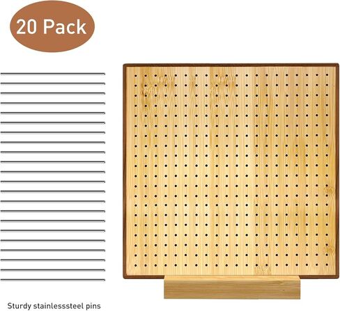 لوحة حظر كروشيه مع دبابيس وأوتاد، سجادات حظر لـ كروشيه، حياكة ودبابيس، هدية للأم والجدة. in Kuwait