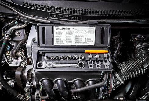 GEARWRENCH 15 Piece Serpentine Belt Tool Set with Locking Flex Head Ratcheting Wrench | 89000 in Saudi Arabia