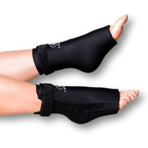LEVILO Foot & Ankle Ice Pack Wrap (Pack of 2) Reusable Ankle Ice Pack for Injuries, Swelling, Plantar Fasciitis, Sprained Ankle, Hot & Cold Compression, Achilles Tendonitis, Pain Relief, Foot & Heel