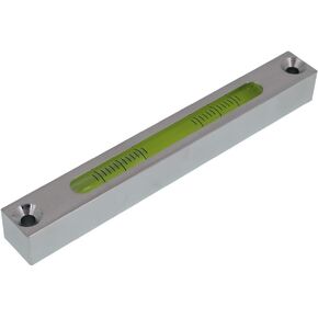 High precision bar type small level, level bubble, square aluminum alloy level, 150mm, installation hole accuracy 4 ''/2mm