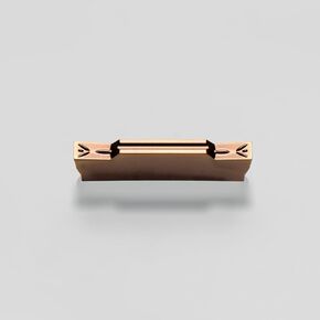 Axolotl.CT GGMN250D02M-MM Carbide Grooving Inserts for MGEHR/L and MGIVR/L Grooving Cut-Off Tool Holder, Installed with KOLORY, PVD Coating, 10pcs