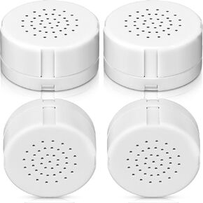 Handepo 4 Pcs 20 Seconds White Voice Recorder for Stuffed Animal Sound Recorder Recordable Sound Module Toy Recording Device, Record Messages for Plush Toy Doll Stuffed Bear Toy Pillow