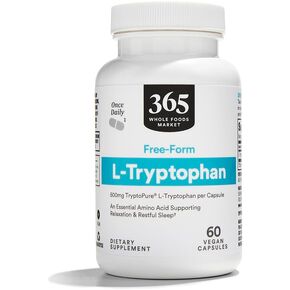 365 by Whole Foods Market, L-Tryptophan, 60 Veggie Capsules