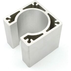 CNCTOPBAOS Nema34 Stepper Motor Mounting Bracket,Aluminum Mount Clamp Base Support,86 Stepping Motor Fixed Seat for CNC Router Engraving Milling Machine (86x86x80mm)