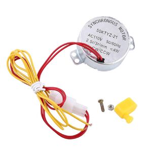 2 Types 110/220V AC Chicken Egg Turner Rotator Incubator Motor with Connector(110V)