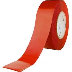 شريط EZ-ier Stucco من البولي إيثيلين، حافة مسننة (أحمر، 2 بوصة × 60 ياردة) in Kuwait