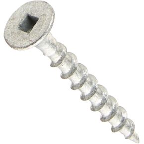 Hillman 47747 Galvanized Square Drive Deck Screw, 6 X 1-1/4-Inch, 265 Pack