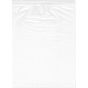 Plymor 18" x 24" (Pack of 25), 2 Mil Zipper Reclosable Plastic Bags