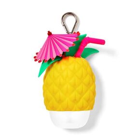 Bath Body Works Hand Sanitizer Holder Pineapple Drink, 1 Count (Pack of 1)