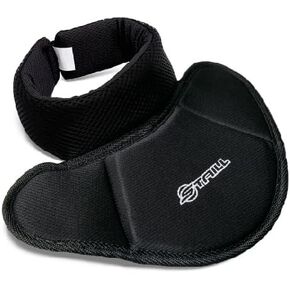 InHockey Ice Hockey Neck and Collarbone Guard Protection from Hits and Cuts Sizes Senior Junior and Youth Helps to avoid Knock Injuries and Skate Lacerations