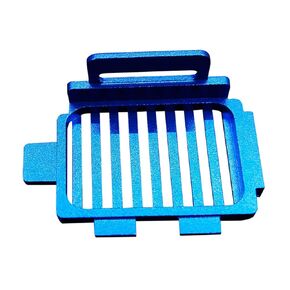 Motor Heatsink Racing Metal Electric Motor Heat Sink Radiator for Mini-Z AWD MA020 RC Car Part (Blue)