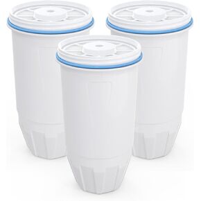 Upgraded Water Filter Replacement for Zero Pitcher and Dispenser ZR-001 ZR-004 ZP-006 ZR-017, Multi-Stage Filter System, Effectively Reducing Lead, Chromium, PFOA, and PFOS Contaminants, Pack of 3