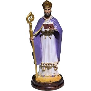 StealStreet San Cipriani Holy Figurine Religious Statue Decor, 12"