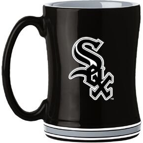 Logo Brands 507-C14RM: Chicago White Sox 14oz Relief Mug