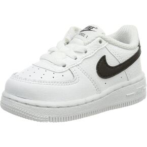 NIKE Force 1 Boys CZ1691-100 (White/Black), Size 3