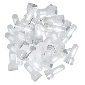 Eagles 1000Pcs Nylon Wire Crimp Cap,22/16 AWG Closed End Crimp Terminal Connectors Used on Wiring Project,Crimp Cap Nylon Connector,Long Neck Closed End Crimp Terminals Connectors Kit