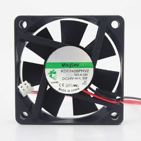 KDE2406PHV2 6015 60mm DC 24V 1.3W maglev IPC axial Cooling Fan