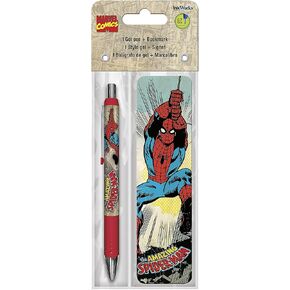 Trends International Spider-Man Gel Pen + Bookmark Pack